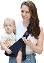 IULONEE Verstelbare Draagzak Ademende Draagzak Verstelbare Koala-Draagdoek Baby Heupdrager Multifunctionele Babydrager Draagzak Van Pasgeborenen Voor Pasgeborene Tot 3-36 Maanden (Blauw