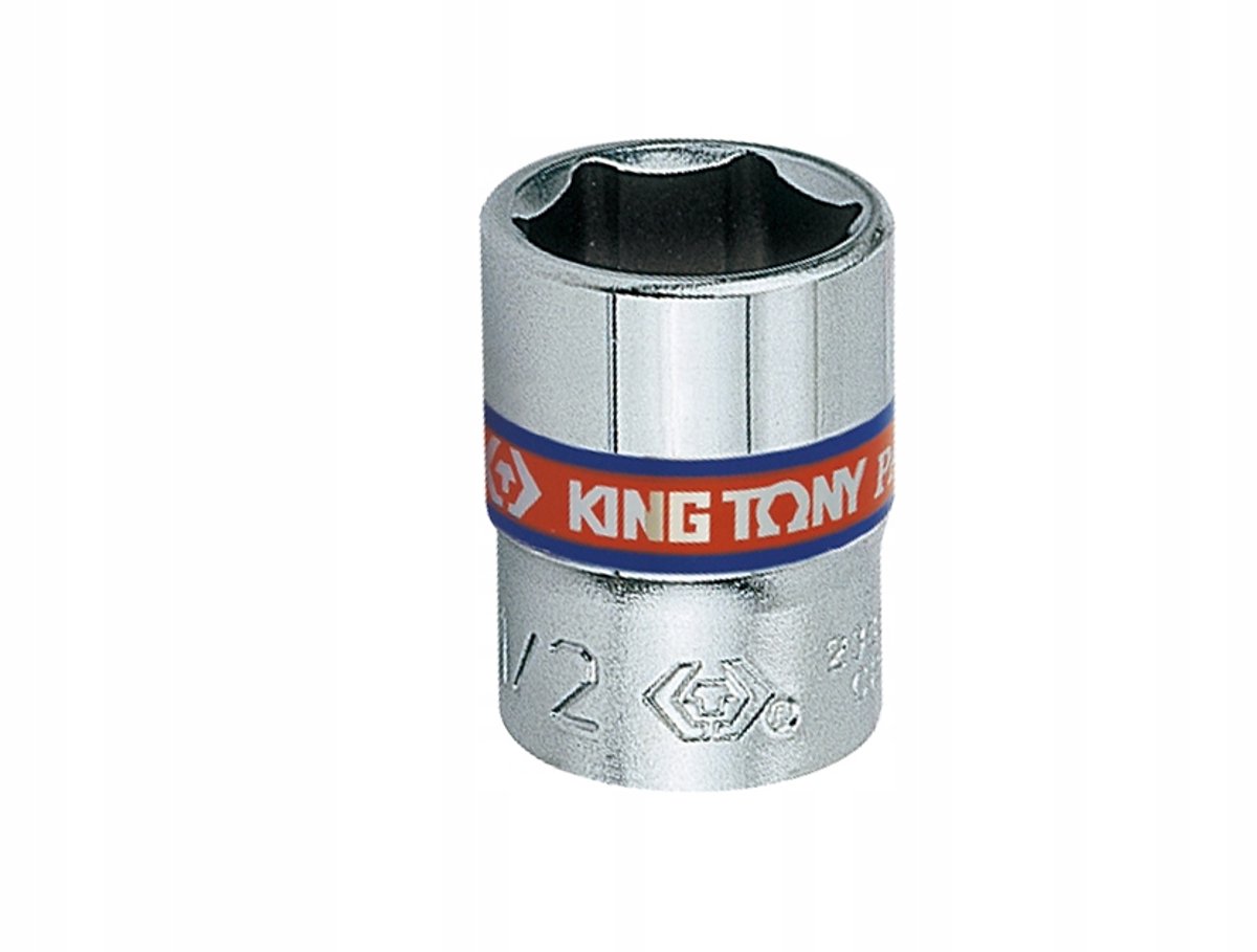 King Tony Dopsleutel 1/4" 11/32" x 24,5mm 6-kant Cr-V