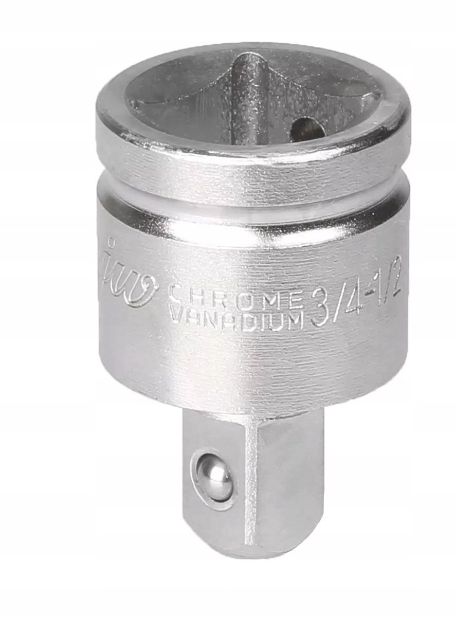 MJW Adapter Reductie 3/4" naar 1/2" - CrV Staal