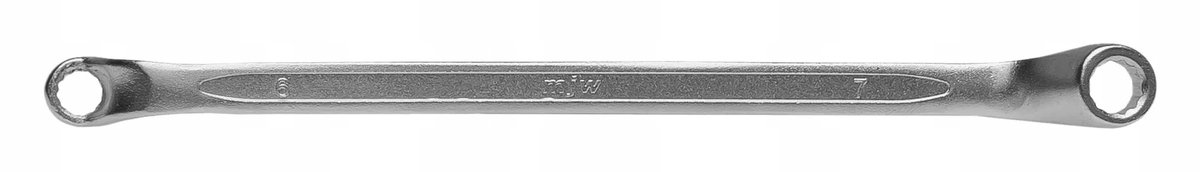 MJW Dopsleutel 6x7mm 75° Gebogen CrV DIN 838