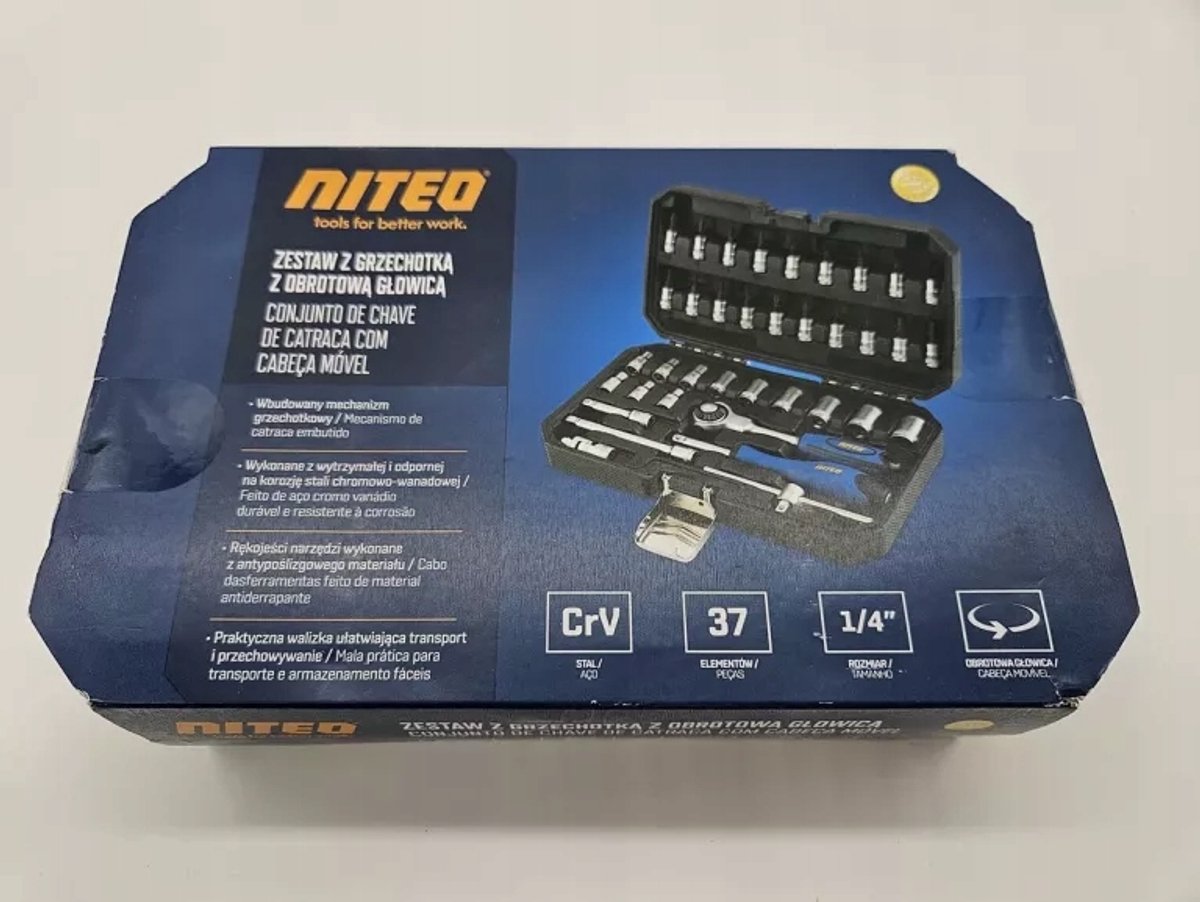 Niteo 37-delige Ratelset met Draaibare Cup
