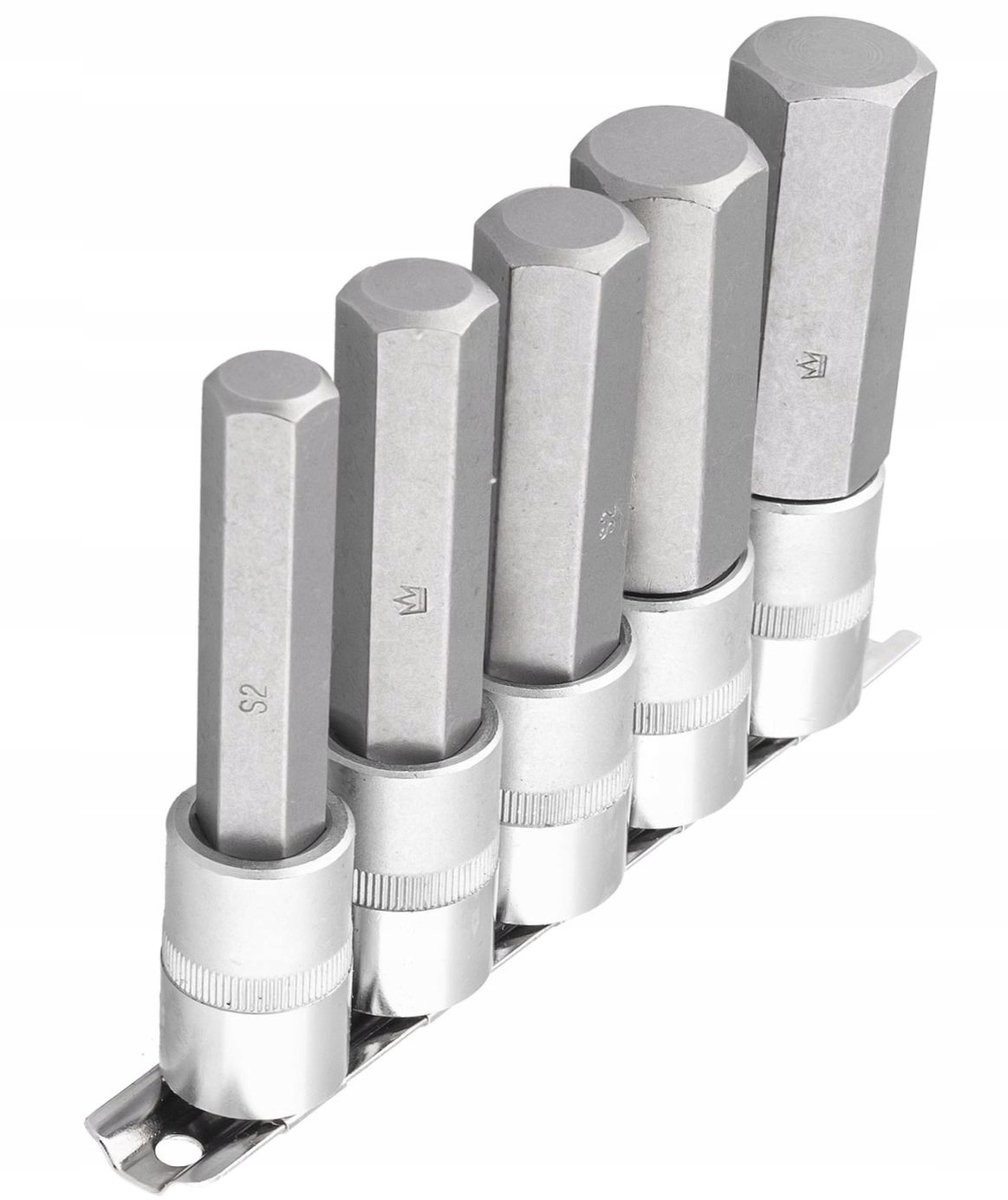 Richmann Inbus Dopstukken Set 1/2" H14-H24 (5 Stuks)