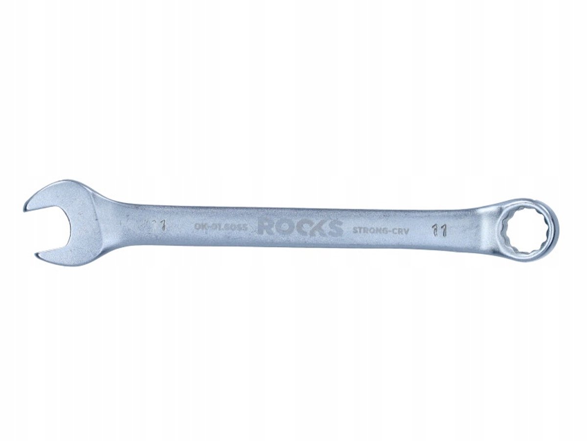 ROOKS Ringsleutel 11 mm - 31CrV3 Staal, Dubbel Chroom