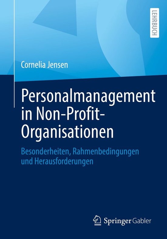 Personalmanagement in Non-Profit-Organisationen - cover
