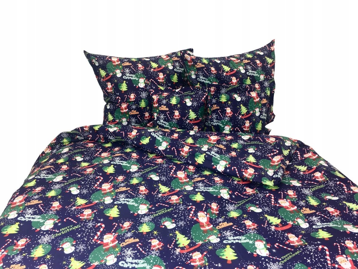 D'Lux Kerst Dekbedovertrek Katoen 160x200cm - Nederlands Product