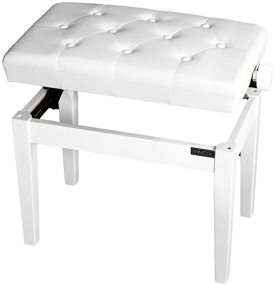 Innox PB 10W pianobank hoogglans wit