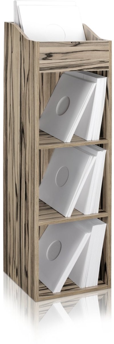 Zomo VS-Box 100/4 Zebrano kast voor vinyl