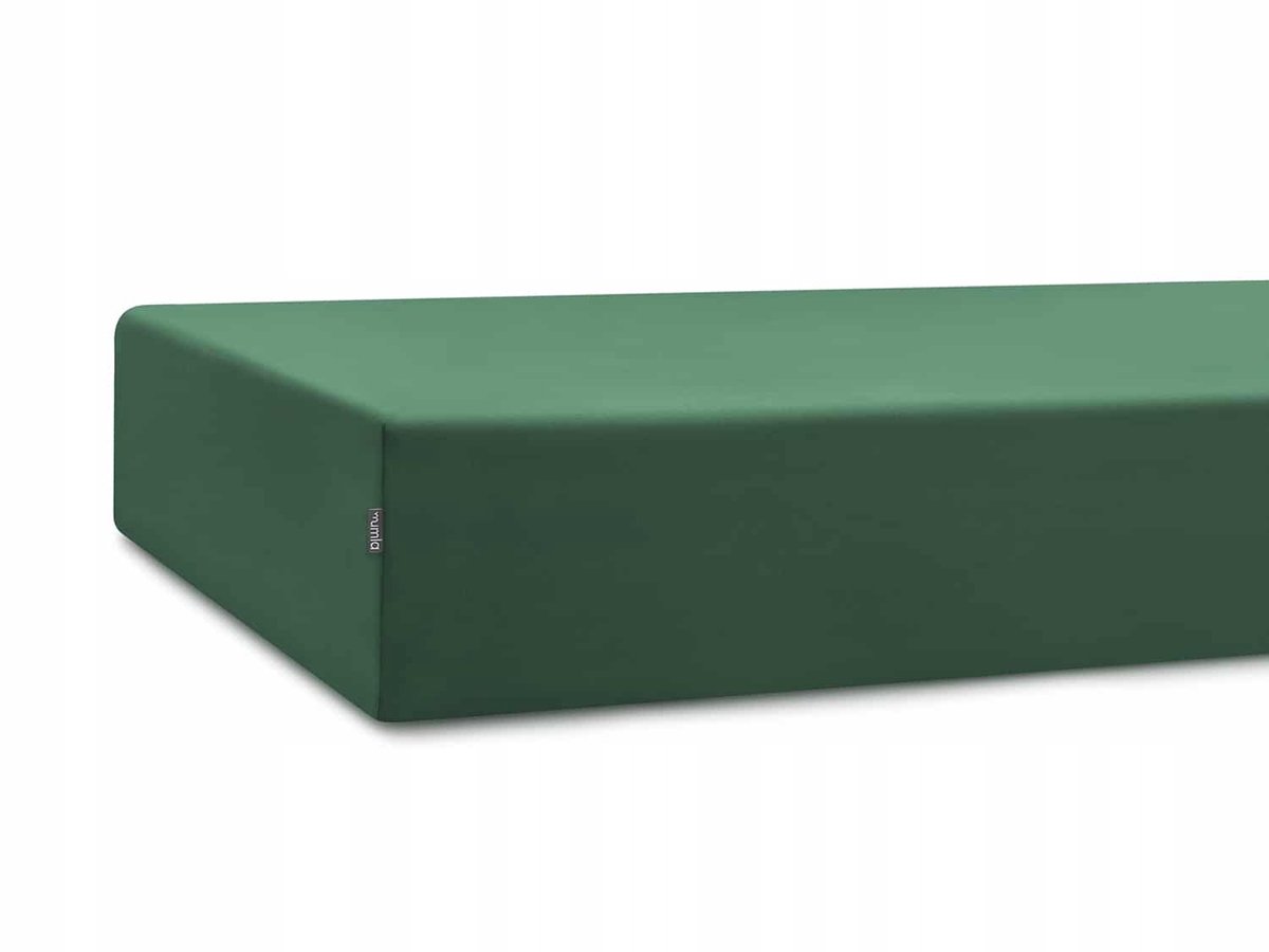 Hoeslaken Flesgroen Katoen - 200x200 cm - Met Elastiek