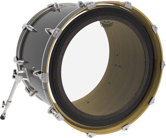 Remo BR-1322-00-SMT Ambassador SMT Clear 22 inch bassdrumvel