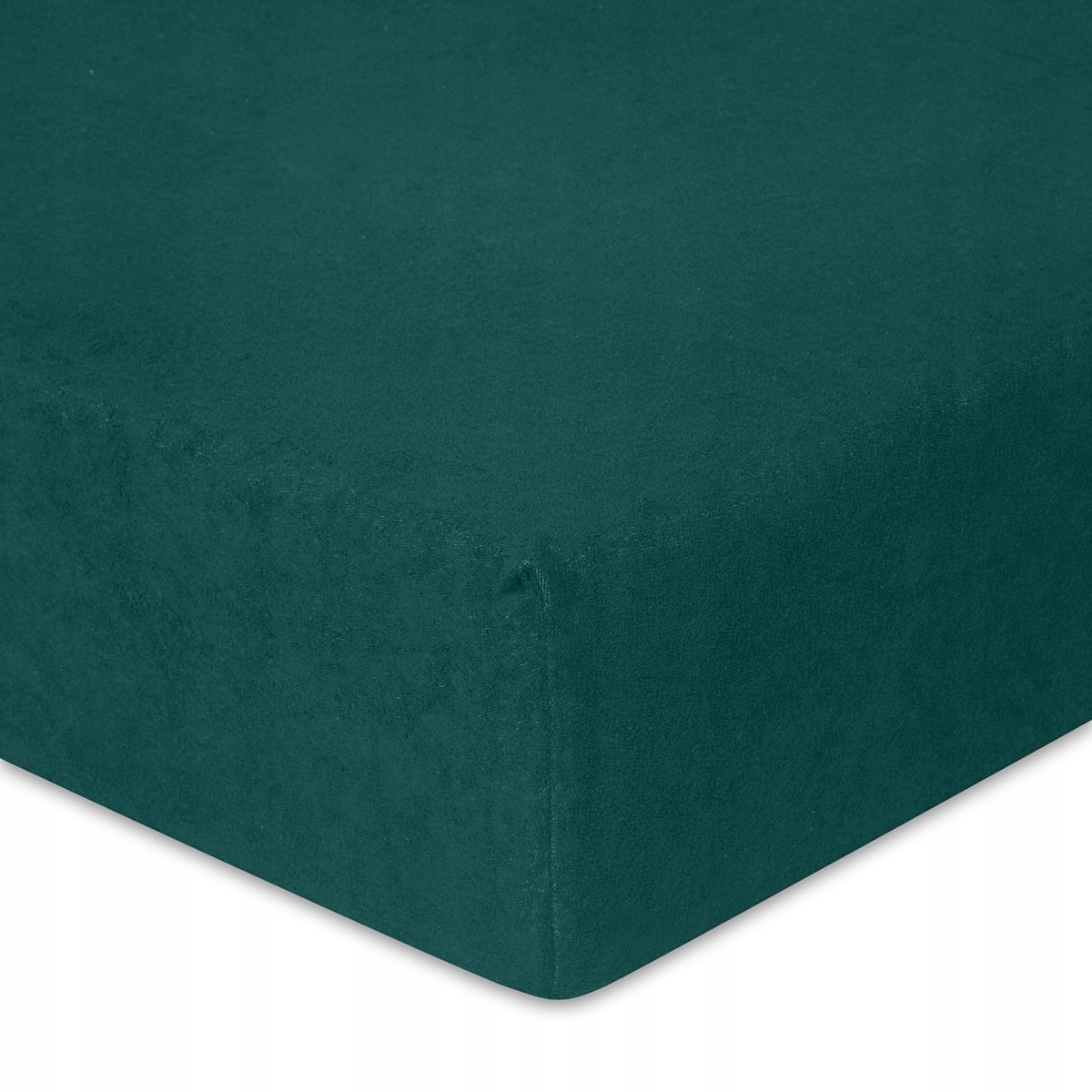 Hoeslaken Frotte met Elastiek 90/100x190/200cm - Bosgroen