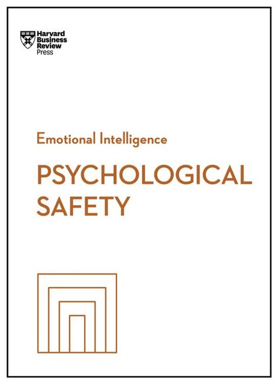 HBR Emotional Intelligence Series - Psychological Safety (HB ... - cover