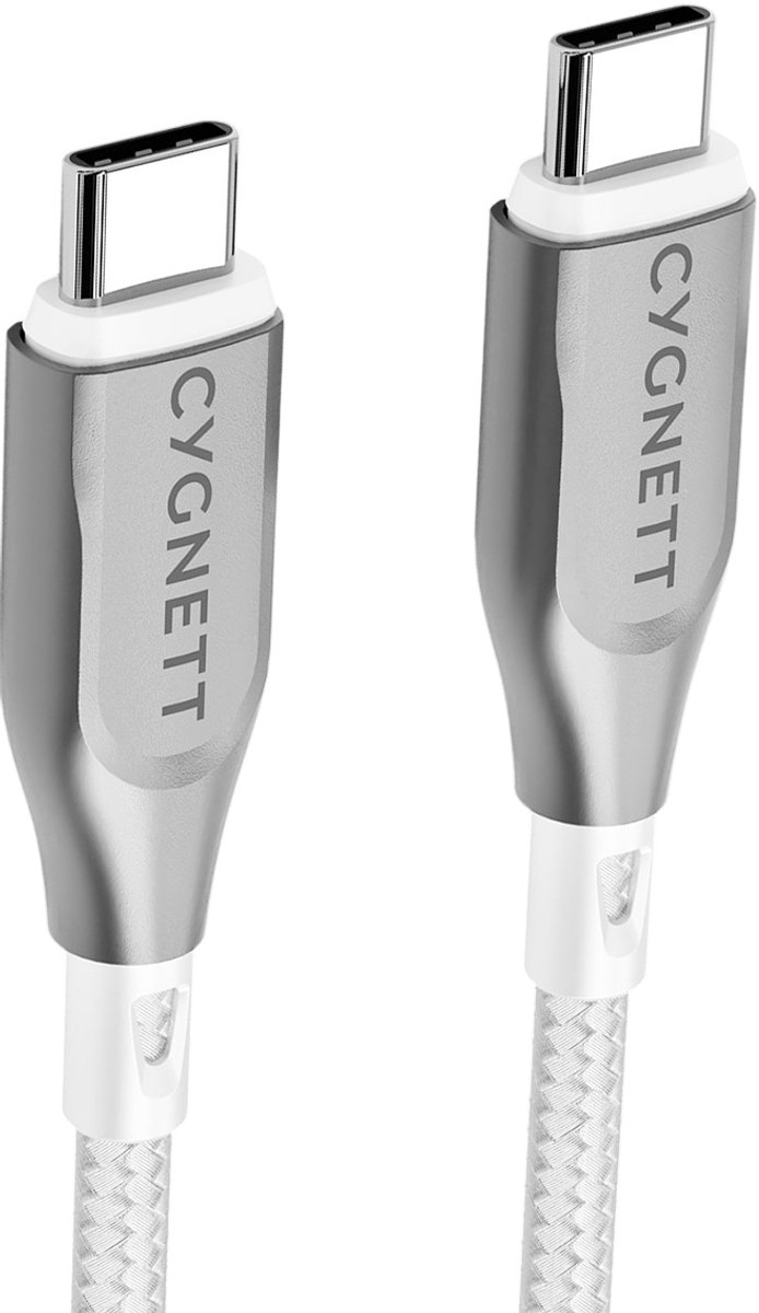 Cygnett USB-C naar USB-C Kabel 1 Meter - Wit