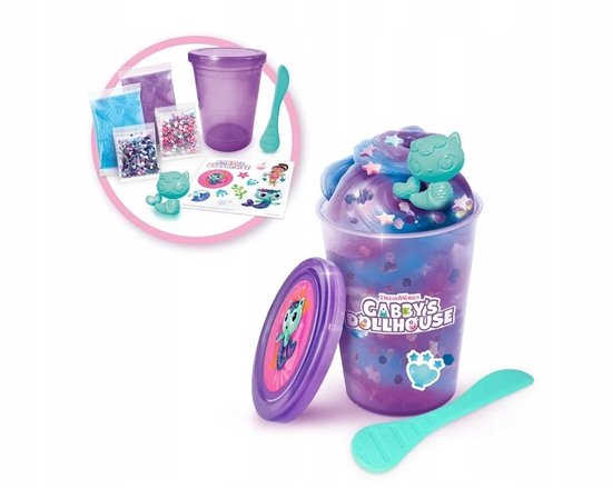 Gabi Slime's kattenhuis: paarse verrassingsdoos