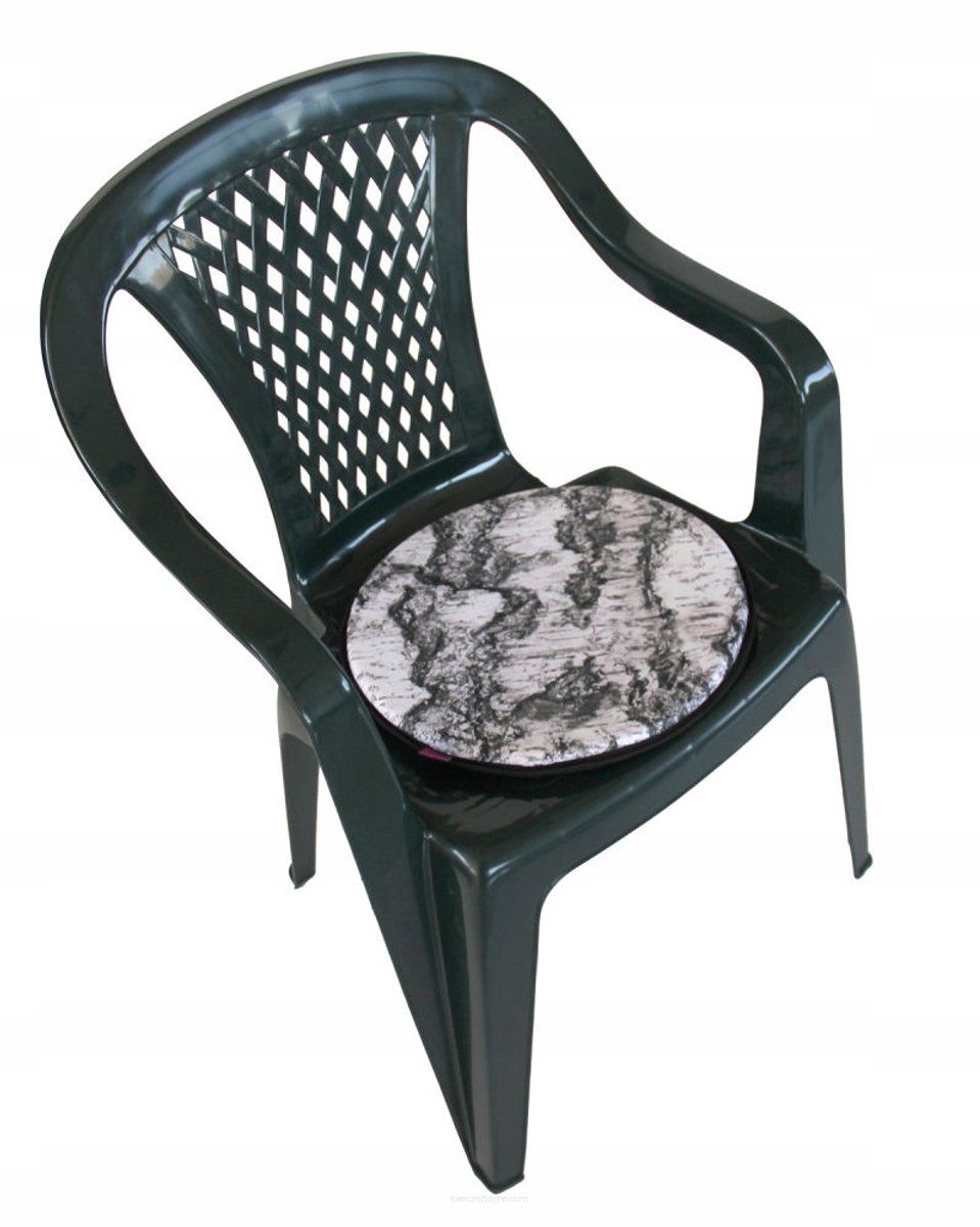 Comfortabele UFO stoelkussen met Breza print, waterdicht