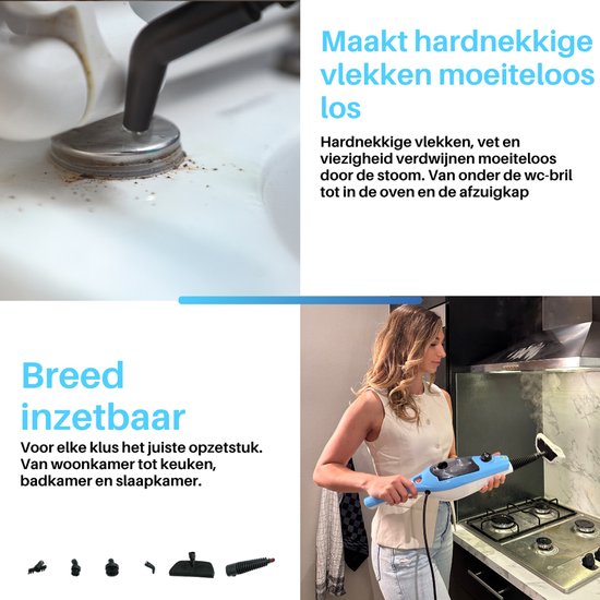Microvezel voor stoommop, mondstukaccessoires, badstofdoekenset, katoenen sponshoes compatibel met de meeste stoomreinigers (2 stuks