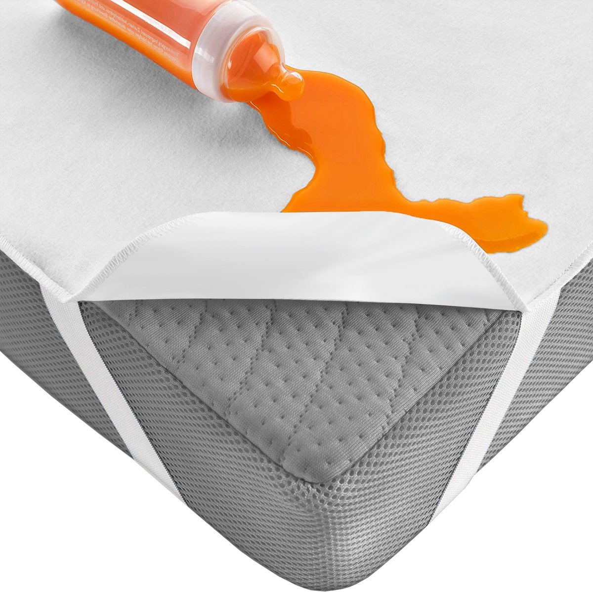 Waterdicht Hoeslaken Frotte 80x180 cm - Ademend & Hypoallergeen
