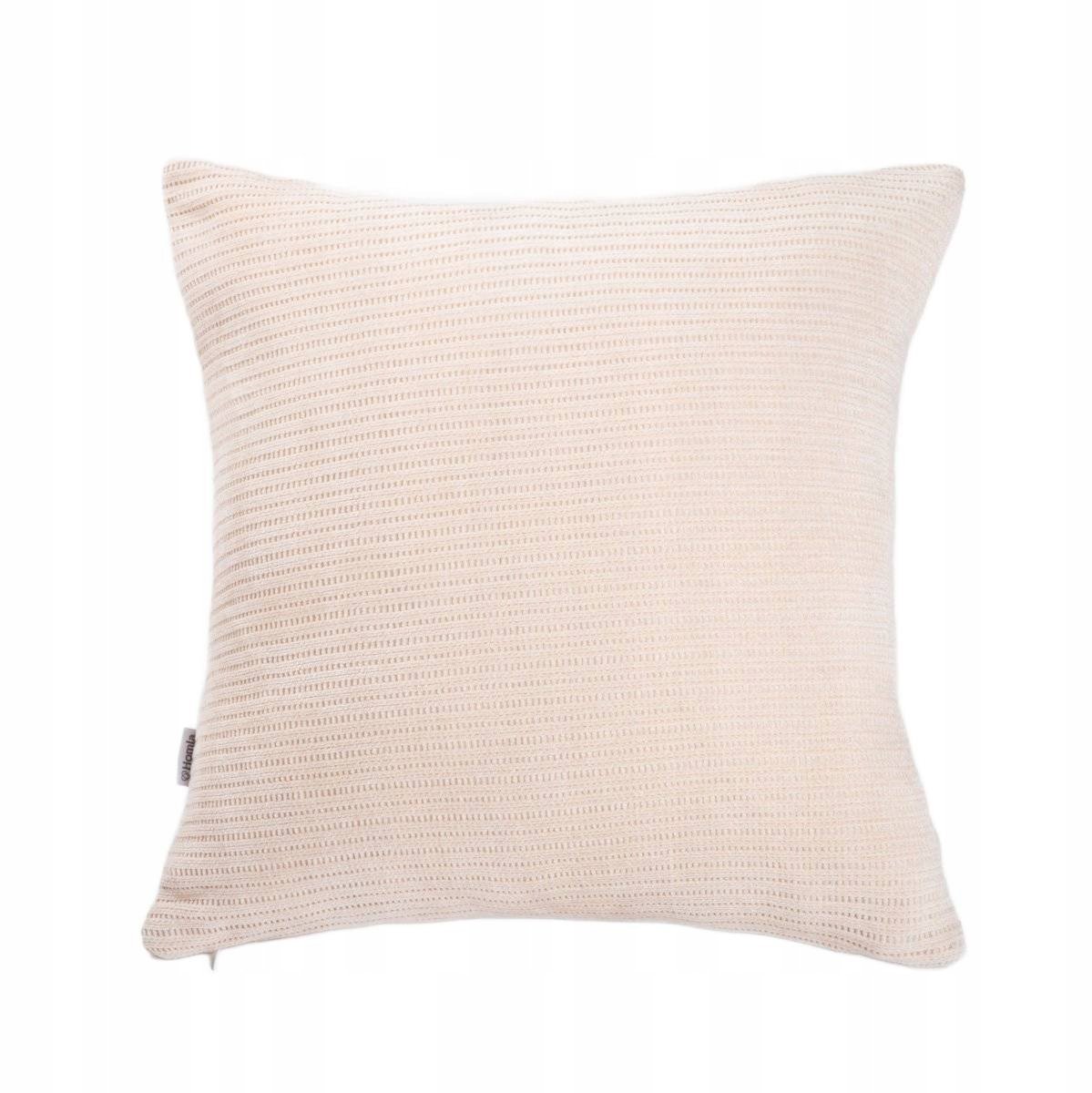CHENILLE Sierkussenhoes Ecru 45x45 cm - Zacht & Stijlvol