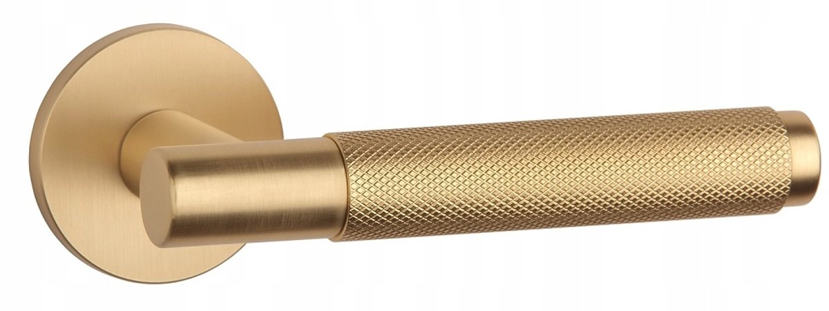 Molinia Slim Deurkruk Goud Mat Rond Rozet 7mm