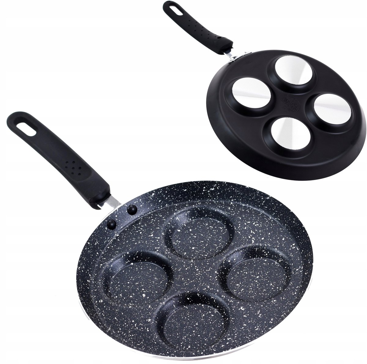 Kinghoff Koekenpan voor Eieren en Pannenkoeken, 24 cm