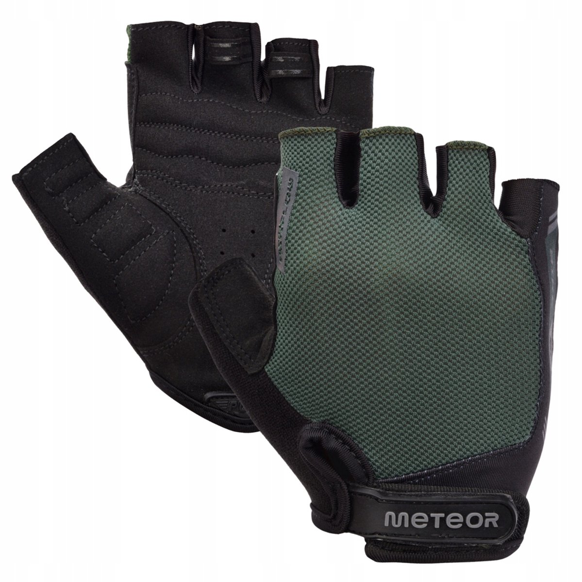 Meteor MX52 S - Fietshandschoenen - zwart/groen