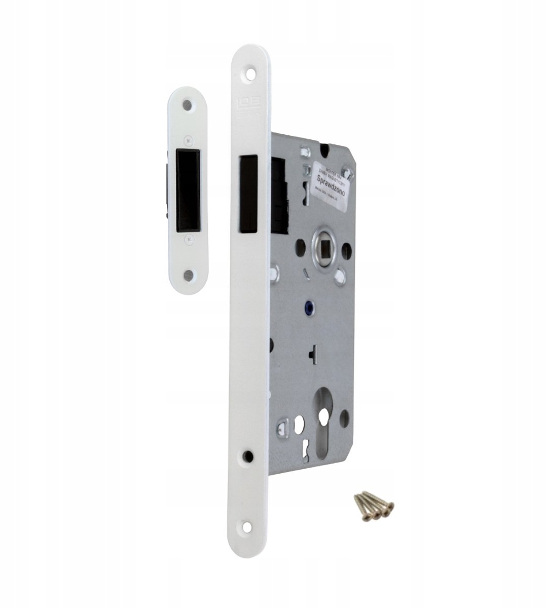 LOB Z75MZ Magnetisch Slot met Verstelbare Sluitplaat - Wit