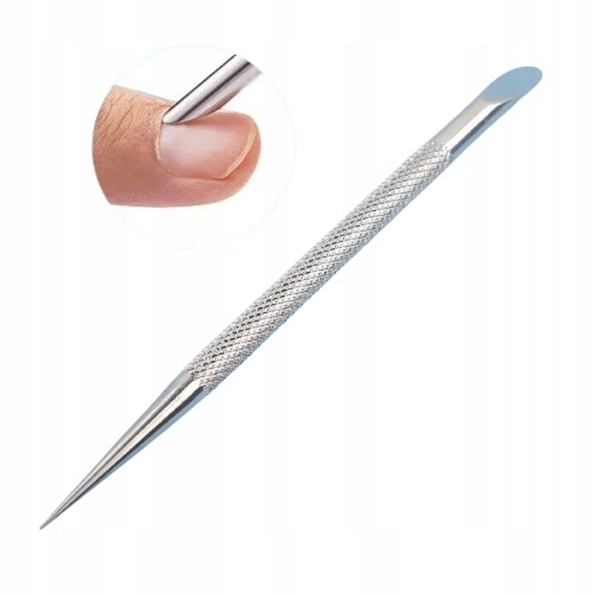 Professionele metalen nagelriem duwer en pusher