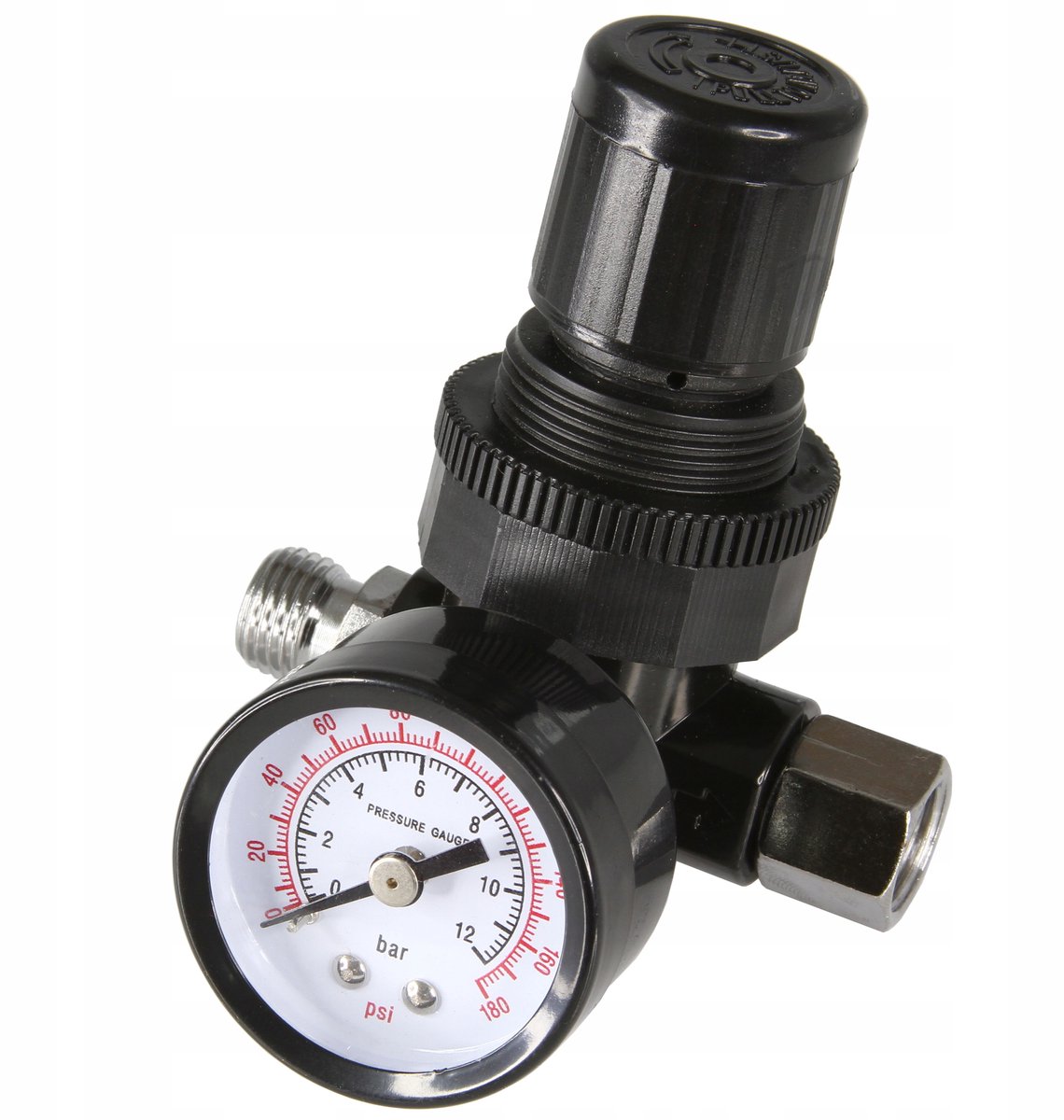 Drukregelaar voor Spuitpistool 1/4" met Manometer
