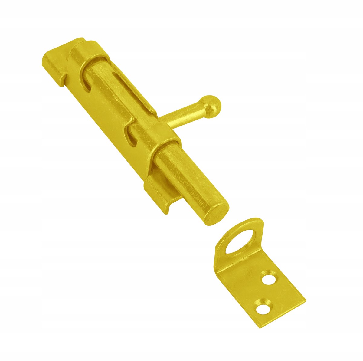Smalle schuifgrendel met ronde grendel 70x10 mm