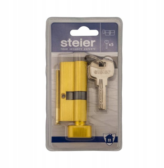 Steier Steier G30x40 Cylindre Mosiądz Mat - 5 Clés | bol
