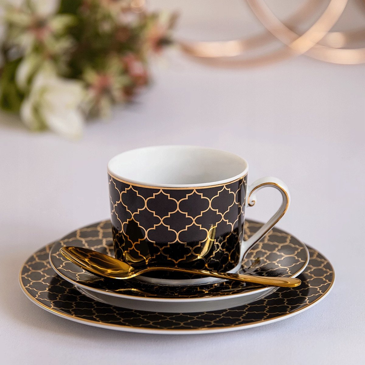 Jenny Marmara Koffieservies voor 1 Persoon - 3 Delen