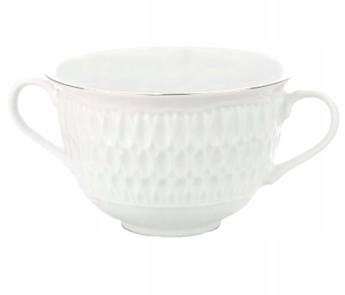 Ćmielów Sofia Bulionówka 350ml Platina 6-delig