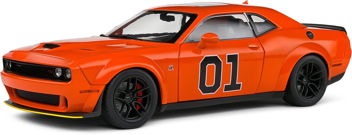 Dodge Challenger R/T Scat Pack Widebody - Dukes of Hazzard Tribute - 1:18