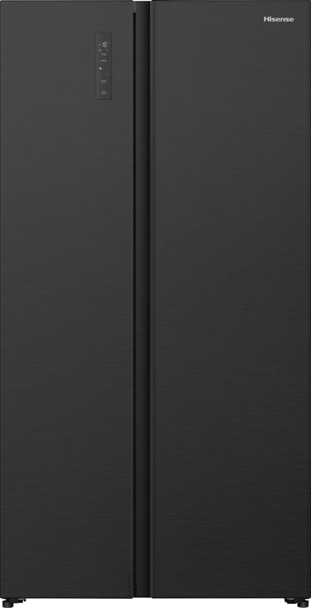 Hisense RS3P538NAFE Side-by-Side Koelkast – 527 liter – Total No Frost – Multi Air Flow – Super Cool – LED – Zwart/Inox