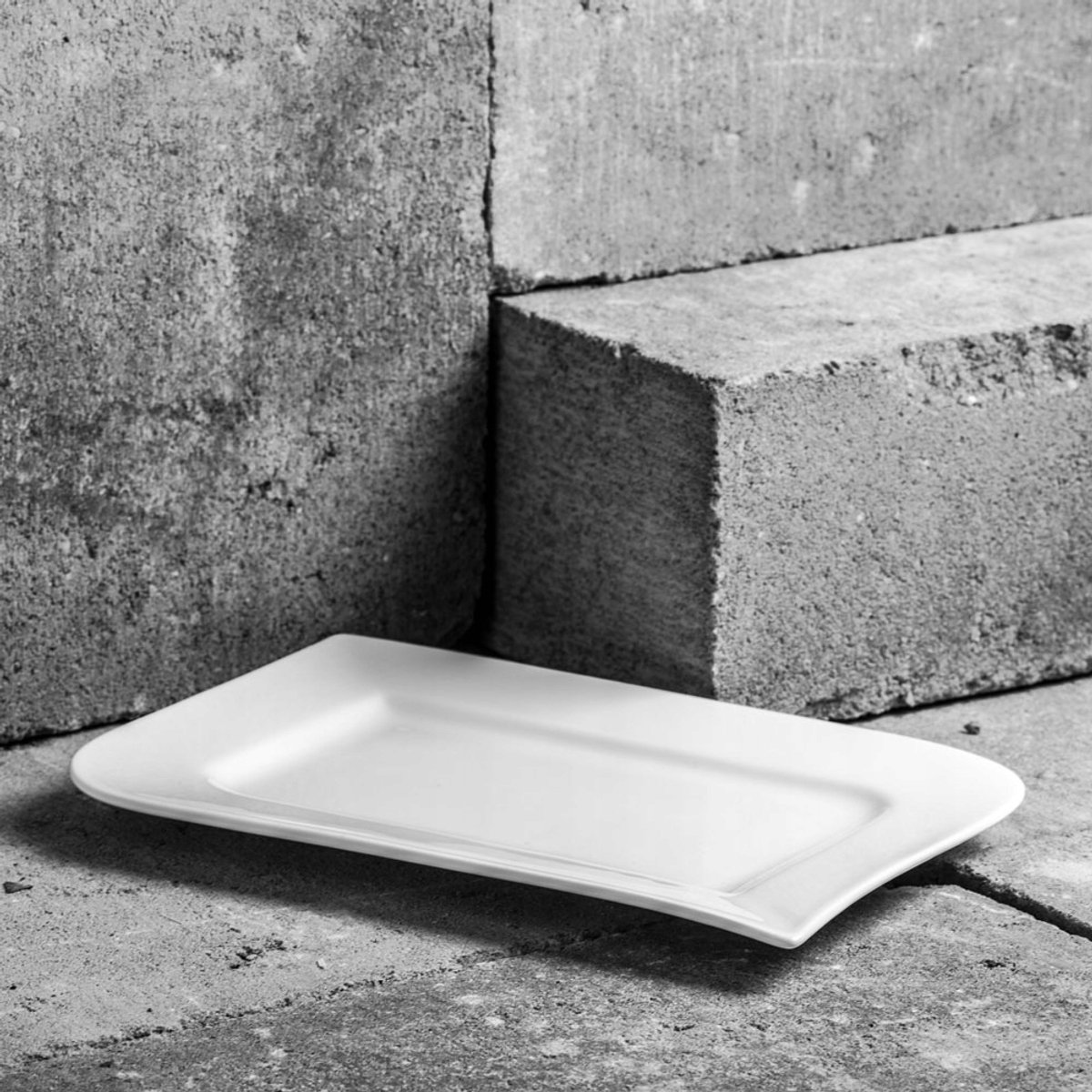 Ambition Fala Porseleinen Serveerschaal 31x21 cm Wit