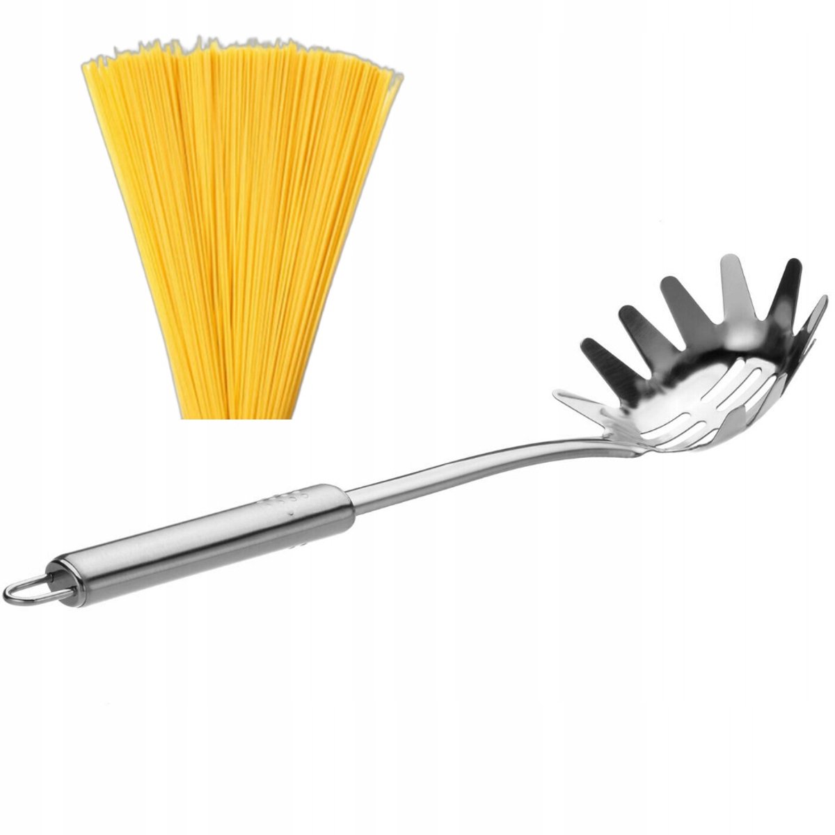 RVS pastalepel 32cm - Ideaal voor Spaghetti & Meer