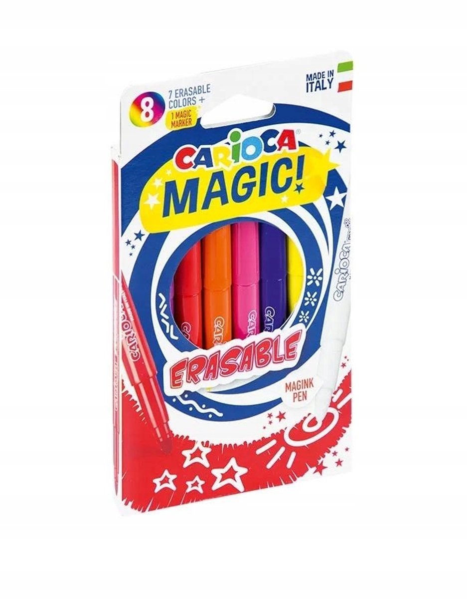 Carioca Magische Stiften Set voor Kinderen - 6 Stuks