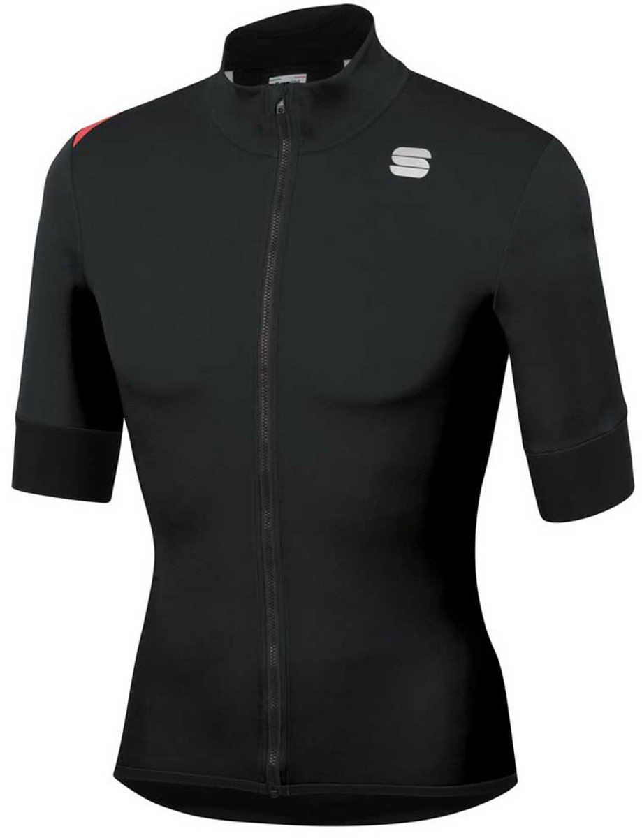 Sportful FIANDRE LIGHT NO RAIN fietsjas korte mouwen Black - Mannen - maat 3XL