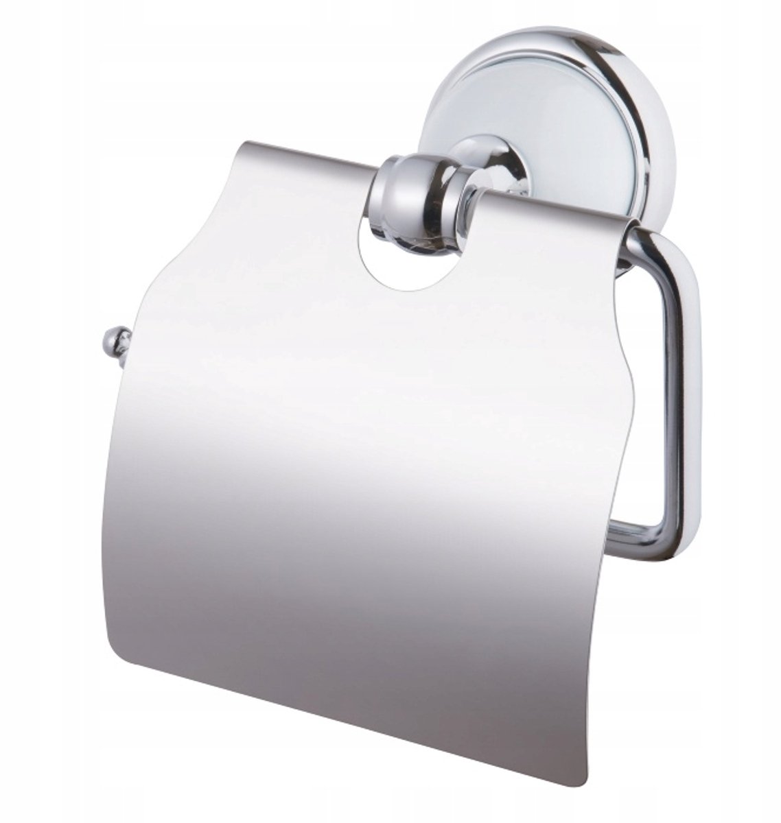 Bisque Grenada Toiletrolhouder - Chroom/Wit (06909)