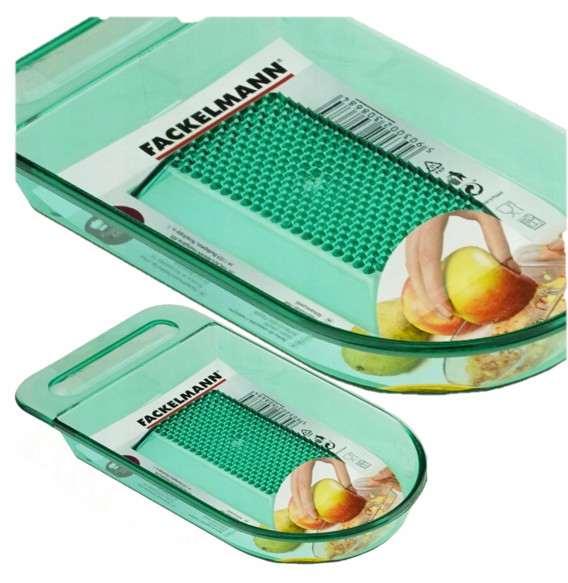 Fackelmann Fruitrasp met Kom - Compact & Vaatwasmachinebestendig