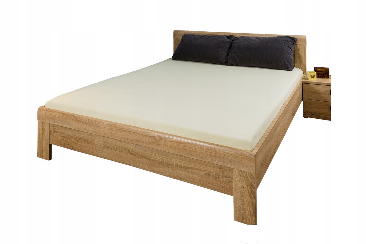 Jersey hoeslaken met elastiek 160x220 cm - Diverse kleuren