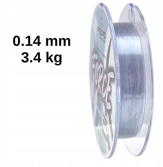 PRO FL FORCE Spin Nylon Lijn 0.14mm - 3.4kg - 150m Snel Zinkend van Pro — afbeelding 2