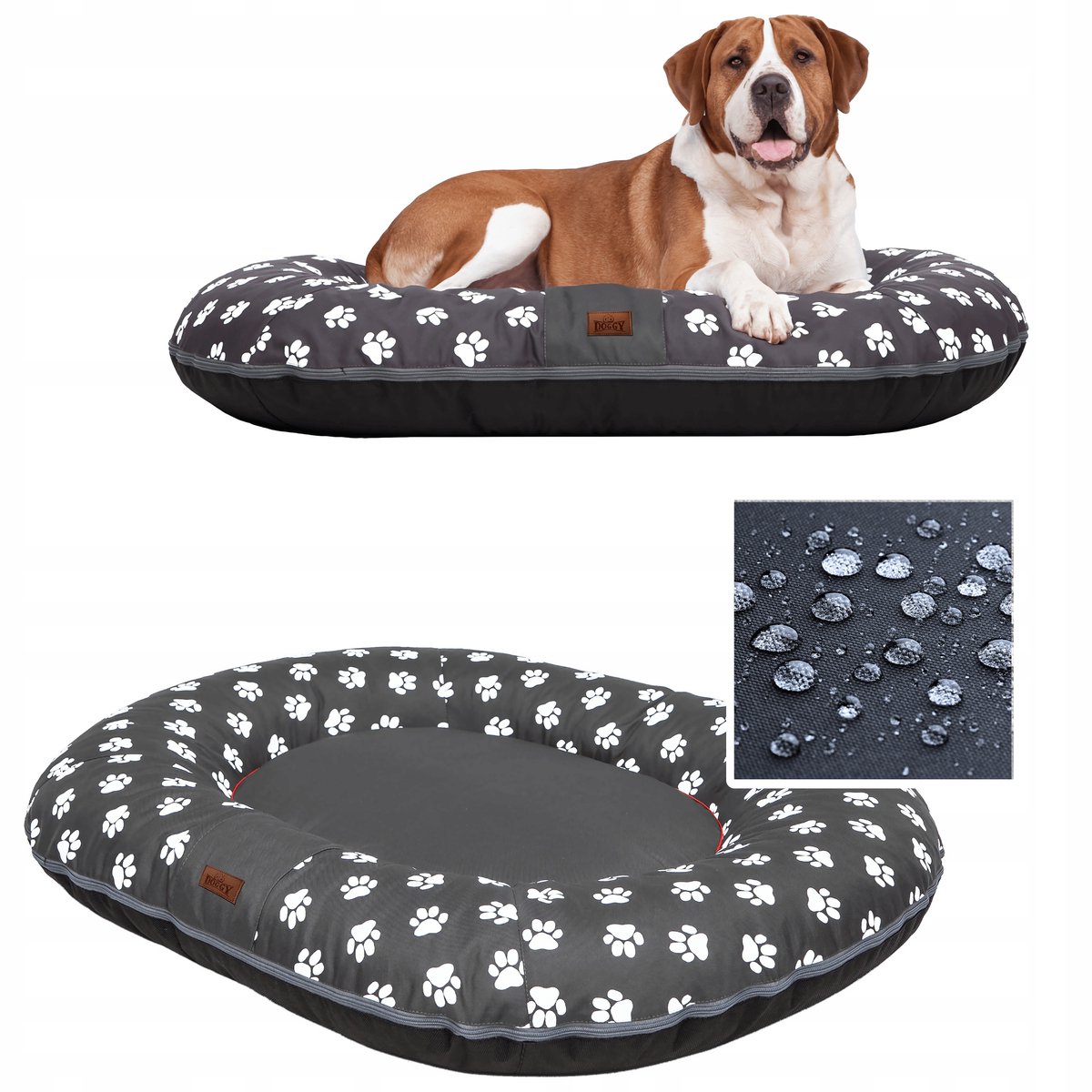 Hondenmand XXXL 129x99cm - Waterdichte & Afneembare Hoes
