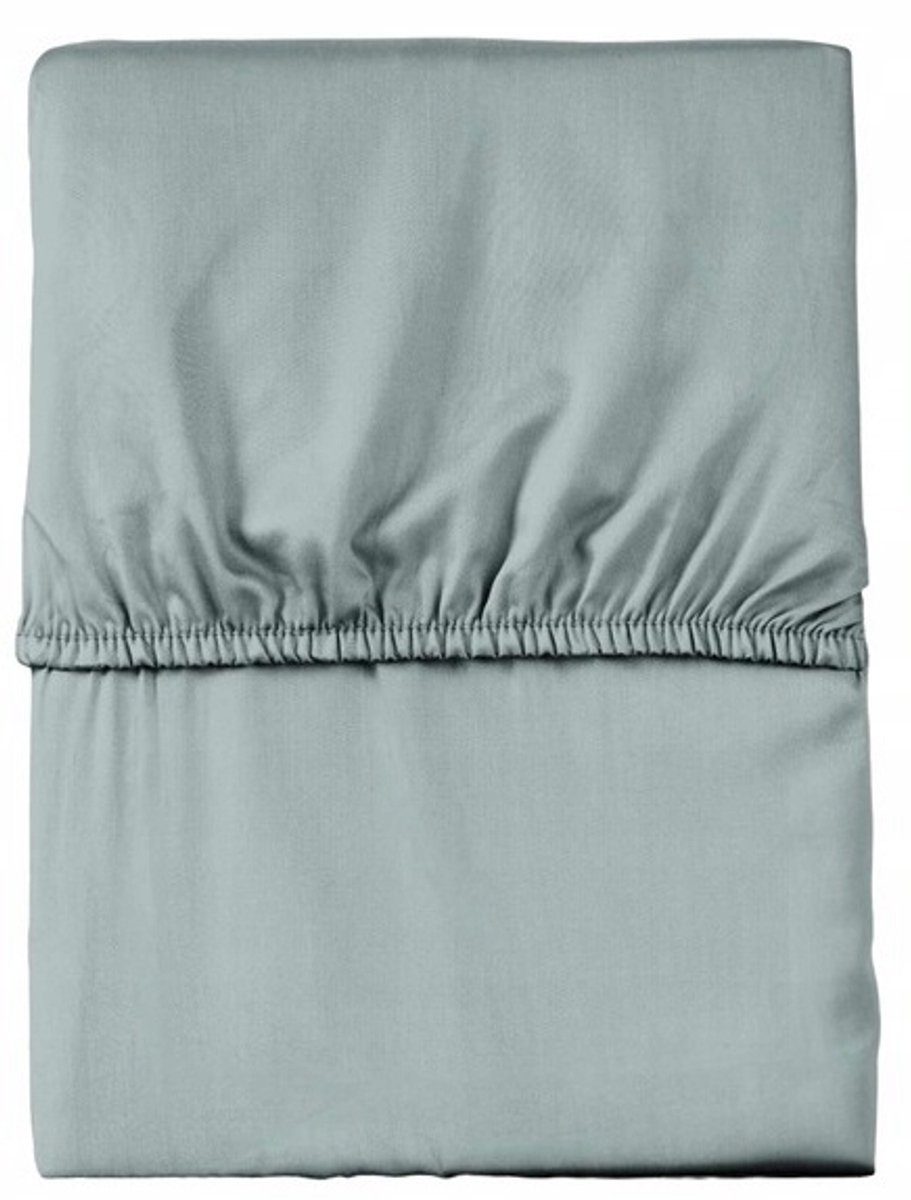Hoeslaken 140x200 cm Mintgroen Zacht Microvezel - Satijnlook