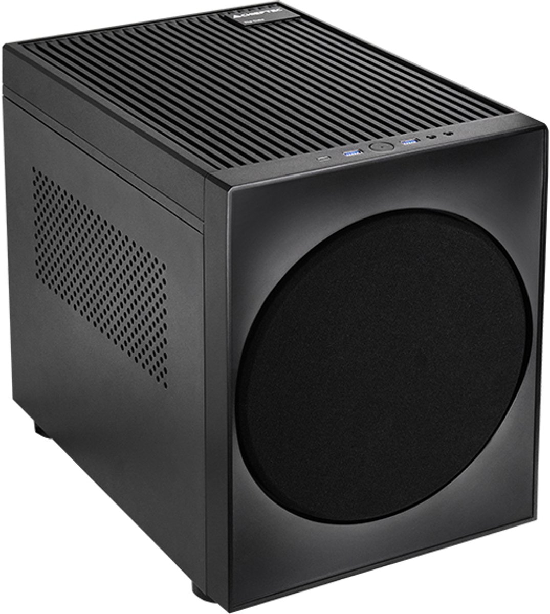 Chieftec CI-03B-OP computerbehuizing kubus Zwart
