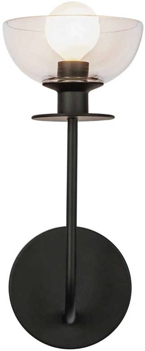 Alora Mood LED Wandlamp Sylvia | 1X E27 Max 40W | Matte Black