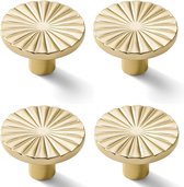 Boutons De Meuble - Doré - Vintage - Boutons De Tiroir En Laiton