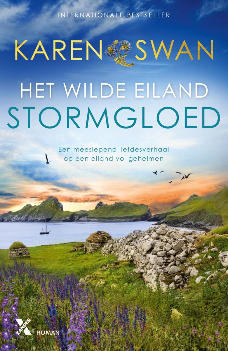 Omslag van Het wilde eiland 3 - Stormgloed