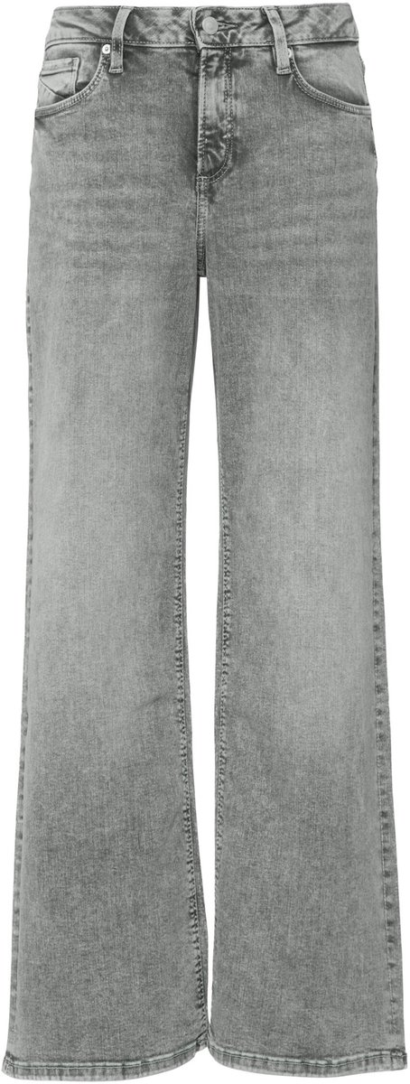 Q/S designed by - Dames broek - Maat 36/L32 - Vrouwen - GRIJS - voering