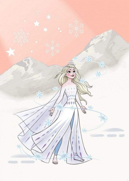 Fotobehang - Frozen Winter Magic 200x280cm - Vliesbehang