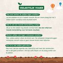 Vragen en antwoorden over aaltjes tegen emelten. Tekst 'Veelgestelde vragen' staat bovenaan. Illustraties van bloemen, aaltjes en luchtballonnen.